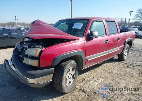 2005 Chevrolet Silverado 1500 Ls from USA, damaged, VIN 2GCEK13T551143145